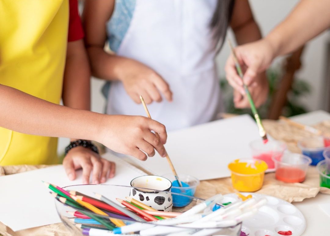 Peinture et dessin d'enfants